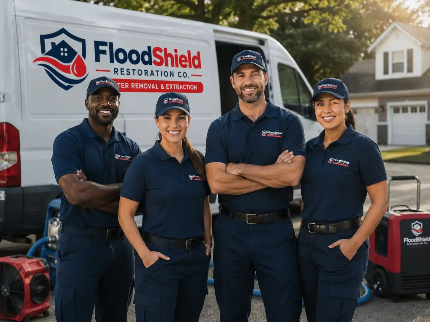 Flood Damage Restoration company in Midland, OH
