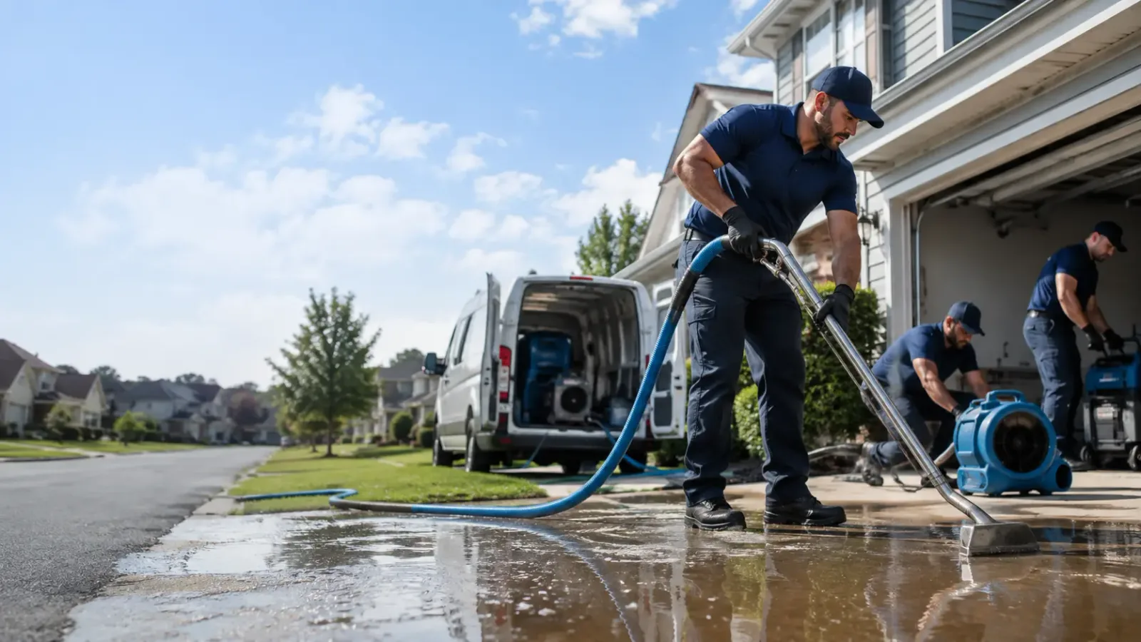 Flood Damage Restoration in Midland, OH